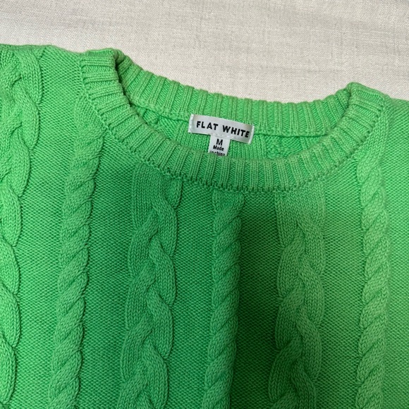 Green sweater top - Picture 2 of 3